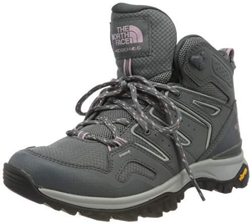 The North Face Womens Hedgehog Fastpack II Mid WP, Zapato para Caminar para Mujer, Zinc Grey, 37 EU