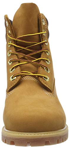 Timberland 6 Inch Double Collar, Botas Chukka Hombre, Amarillo Wheat Nubuck, 40 EU