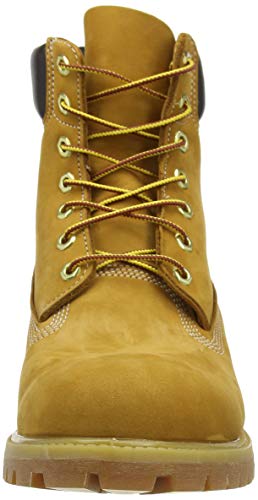 Timberland 6-Inch Premium Boot, Botas para Hombre, Amarillo (Wheat Nubuck), 41 EU