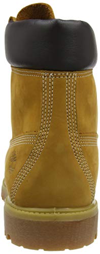 Timberland 6-Inch Premium Boot, Botas para Hombre, Amarillo (Wheat Nubuck), 41 EU