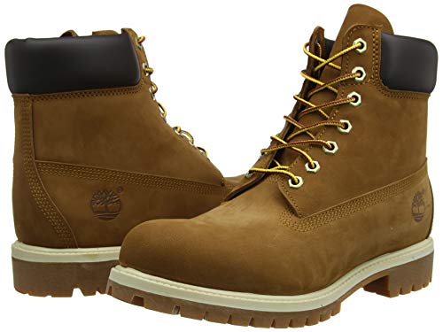 Timberland 6-Inch Premium Boot, Botas para Hombre, Marrón (Rust Nubuck), 41 EU