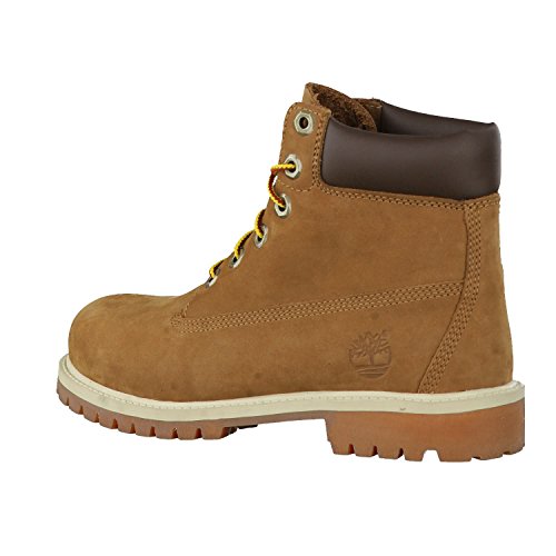 Timberland 6 Inch Premium Waterproof (Junior), Botas Clasicas Unisex Adulto, Marrón Rust Nubuck, 40 EU