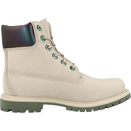 Timberland 6 Inch Waterproof Gris/Multicolor (Light Taupe/Iridescent) Nobuck 37½ EU