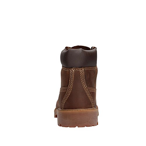 Timberland Authentic 6” – Botas para Niños, Marrón (Brown Smooth), 30.5 EU