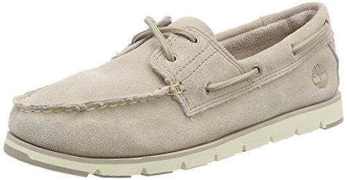 Timberland Camden Falls, Náuticos Mujer, Marrón Light Beige Suede, 39.5 EU