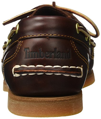 Timberland Classic 2-Eye, Náuticos Mujer, Marrón Rootbeer Full Grain, 39.5 EU