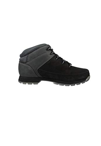 Timberland Euro Sprint Hiker, Botas Hombre, Negro Black/Grey, 43 EU