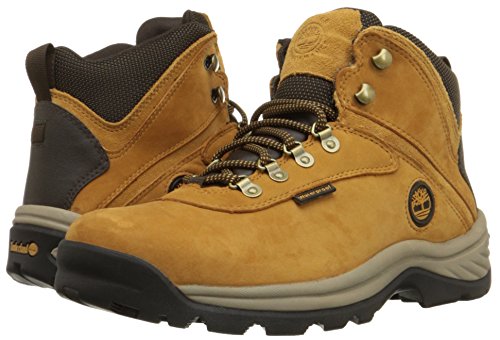 Timberland Hombres White Ledge Punta Redondeada Piel Botas De Seguridad, Wheat, Talla 13