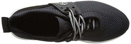 Timberland Kiri Up, Zapatillas Bajas Mujer, Negro Black Knit, 38 EU