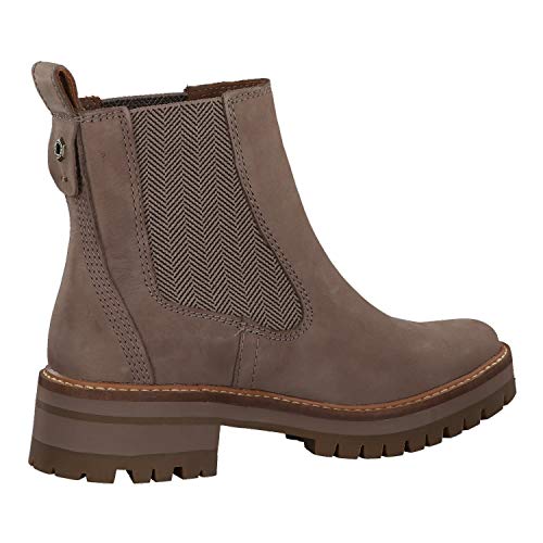 Timberland Mujer Taupe Courmayeur Valley Chelsea Botas-UK 5