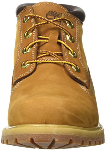 Timberland Nellie Chukka Leather SDE, Botas Mujer, Amarillo Wheat Nubuck, 39 EU