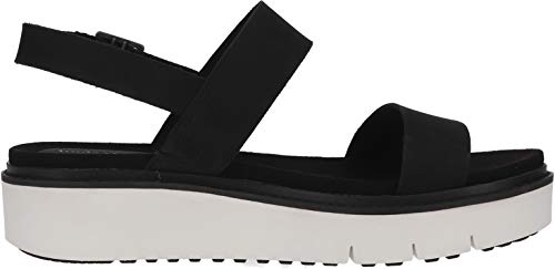 Timberland Safari Dawn - Sandalias para mujer, color Negro, talla 37.5 EU