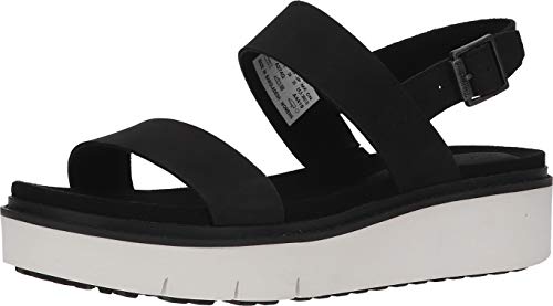 Timberland Safari Dawn - Sandalias para mujer, color Negro, talla 37.5 EU