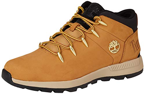 Timberland Sprint Trekker Mid, Botas Chukka Hombre, Amarillo Wheat Nubuck, 42 EU