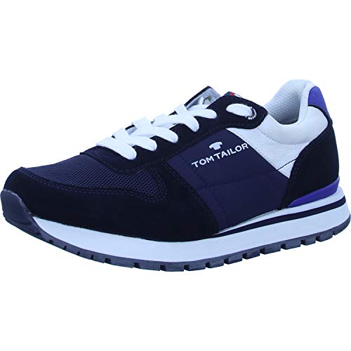 TOM TAILOR 1182502, Zapatillas Hombre, Azul Marino, 41 EU