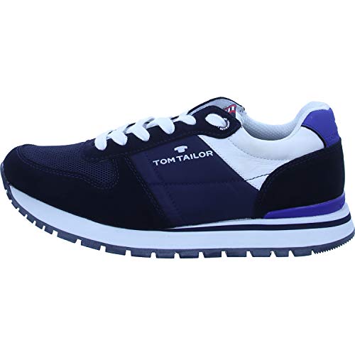 TOM TAILOR 1182502, Zapatillas Hombre, Azul Marino, 41 EU