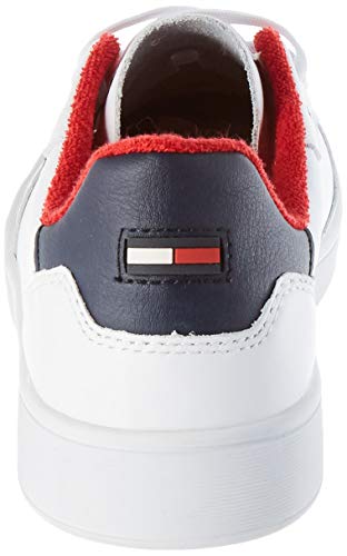 Tommy Hilfiger Dolly 1a, Sneakers para Mujer, Blanco (RWB), 40.5 EU