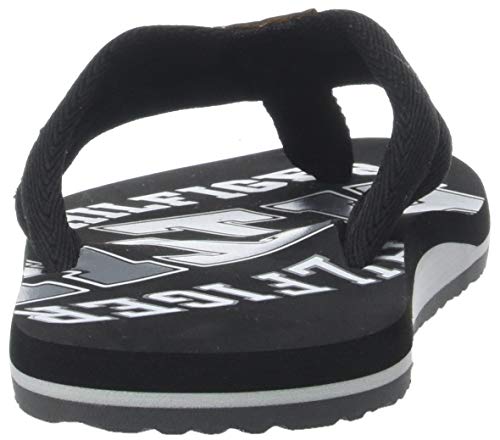 Tommy Hilfiger Essential TH Beach Sandal, Chanclas Hombre, Negro (Black 990), 42 EU