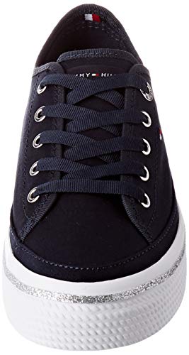 Tommy Hilfiger Kelsey 1d2, Zapatillas Mujer, Cielo del Desierto, 39 EU