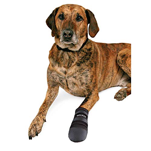 TRIXIE 2 Botas Protectoras Walker, Neopreno, Perros, XXXL, Negro, Perro