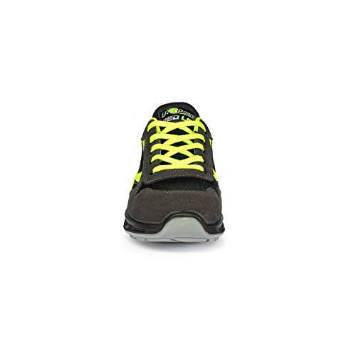 U-Power RL20386, Zapatos de Seguridad Hombre, Amarillo, 43 EU