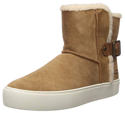 UGG Aika, Botas Cortas al Tobillo Mujer, Ante de castaño, 39 EU