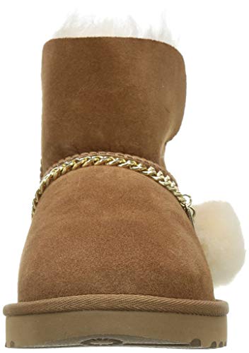 UGG Classic Charm Mini, Botas clásicas Mujer, marrón, 41 EU