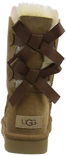 UGG Female Bailey Bow II Classic Boot, Chestnut, 37 EU