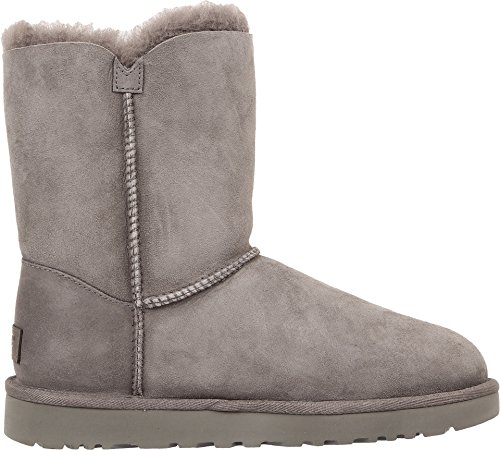 UGG Female Bailey Button II Classic Boot, Grey, 7 (UK)