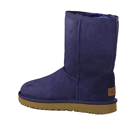 UGG Female Classic Short II Classic Boot, Navy, 4 (UK)