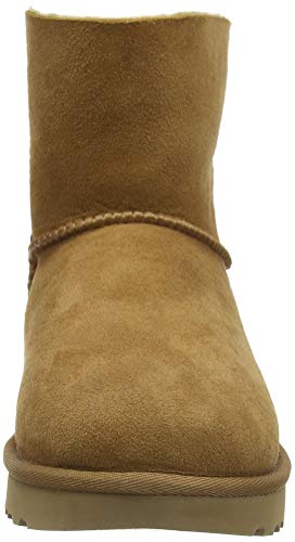 UGG Female Mini Bailey Bow II Classic Boot, Chestnut, 3 (UK)