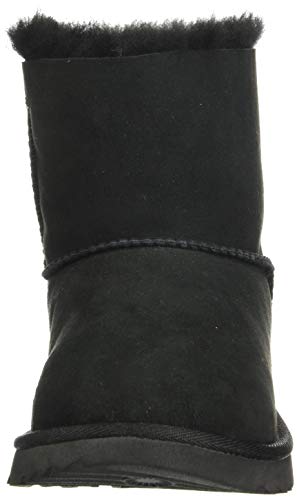 UGG Mini Bailey Bow II, Botas Cortas al Tobillo Niñas, Black, 30 EU