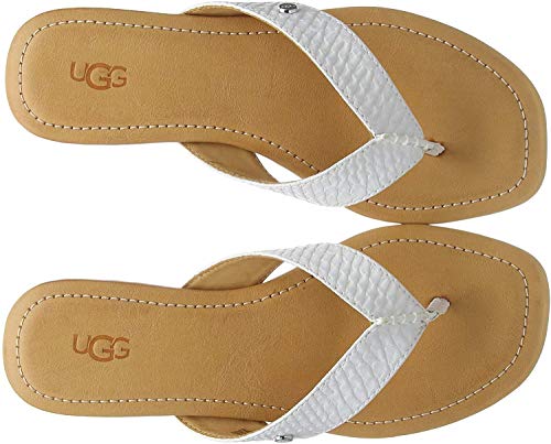 UGG Tuolumne, Sandalia para Mujer, Blanco Exótico, 38 EU