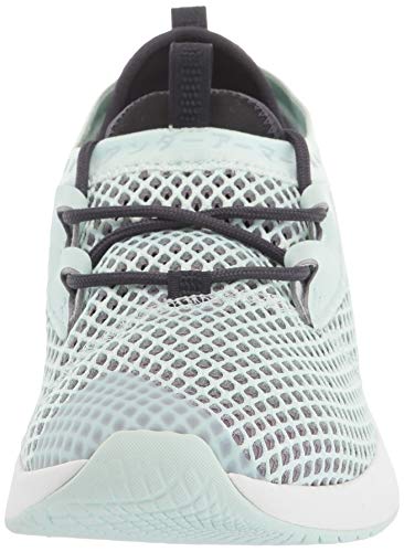 Under Armour Charged Breathe SMRZD, Zapatillas para Correr Mujer, Sea Glass Azul Halo Gray Halo Gris 401, 36 EU