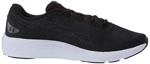 Under Armour Charged Pursuit 2, Zapatillas de Running Mujer, Negro (Black/White/White), 44.5 EU