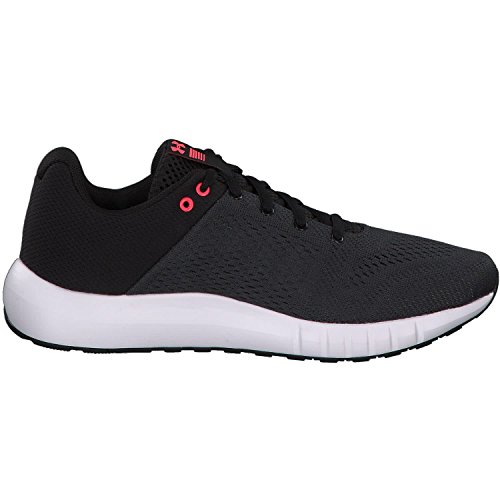 Under Armour Micro G Pursuit, Zapatillas de Running Mujer, Negro (Black/Anthracite/Brilliance 001), 36 EU