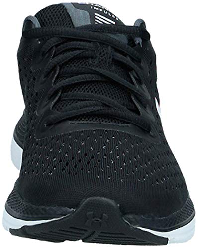 Under Armour Running UA Charged Impulse, Zapatillas para Correr de Diferentes Deportes Mujer, Negro (Black/White (002), 40 EU