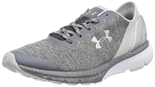 Under Armour UA W Charged Escape, Zapatillas de Running Mujer, Gris (Rhino Gray), 36.5 EU