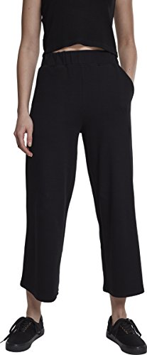 Urban Classics Ladies Culotte Pantalones Deportivos, Negro (Black 00007), 42 (Talla del fabricante: L) para Mujer