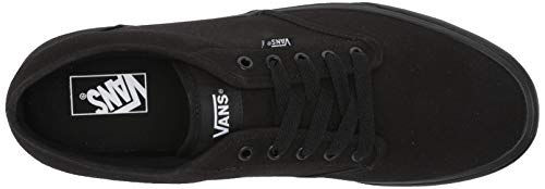 Vans Authentic, Zapatillas de Tela Unisex, Negro (Black/Black), 40 EU