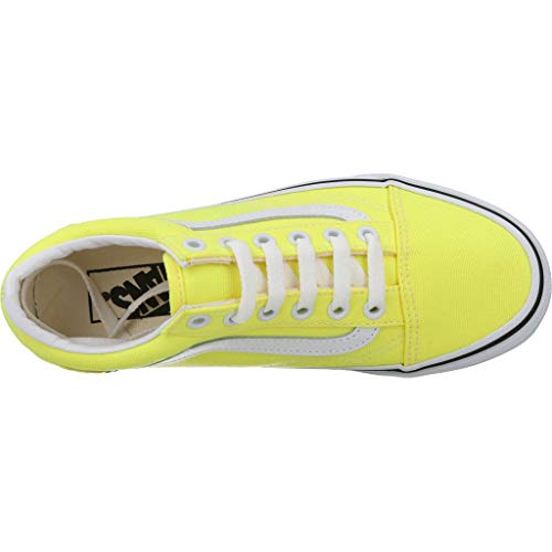 Vans Calzado Deportivo Mujer UA Old SKOOL para Mujer Amarillo 38.5 EU