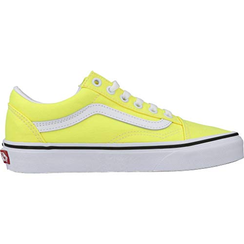 Vans Calzado Deportivo Mujer UA Old SKOOL para Mujer Amarillo 38.5 EU