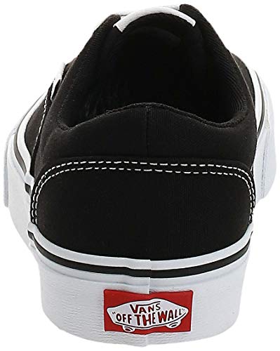 Vans Doheny, Sneaker Mujer, Black Canvas Black White 187, 38 EU