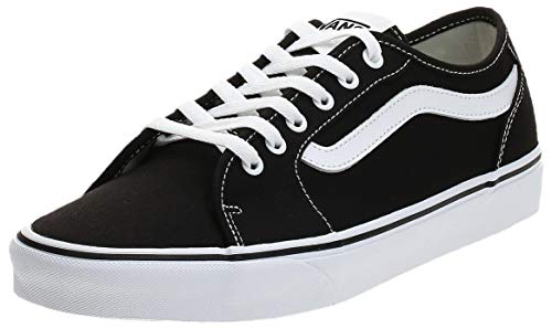 VANS Filmore Decon, Zapatillas Hombre, Negro (Canvas) Black/White 187, 46 EU