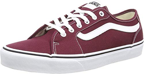 VANS Filmore Decon, Zapatillas Hombre, Rojo (Canvas) Port Royale/White 8J7, 45 EU