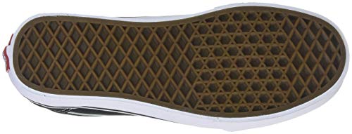 Vans Ward Canvas, Zapatillas Hombre, Negro ((Suede/Canvas) Black/White C4R), 45 EU