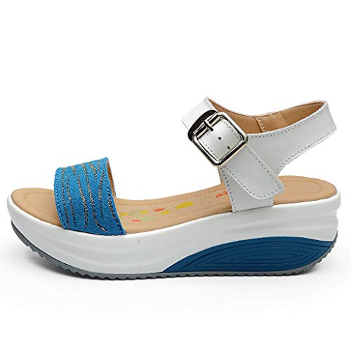 Vectry Zapatos Callaghan Mujer Zapatos Mujer Tacon Fiesta Baratos Zapatos Planos Mujer Zapato Mujer Verano Sandalias Mujer Cuña Chancla Mujer Zapatos Casual Mujer Zapatos Azul