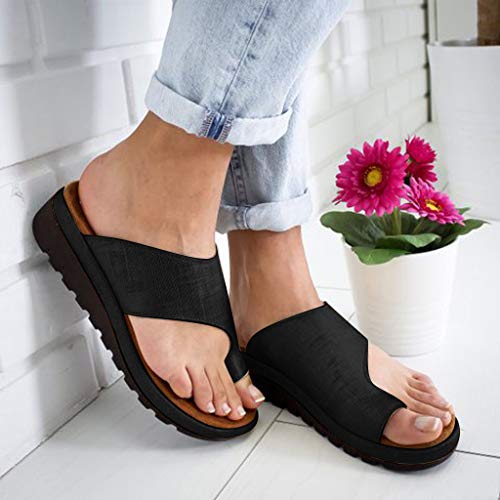 Vectry Zapatos Mujer Tacon Plataforma Sandalias Romanas Mujer Chanclas Crocs Mujer Zapatos Tacon Ancho Mujer Zapato Plano Mujer Zapato De Verano Mujer Zapato Casual Mujer Negro