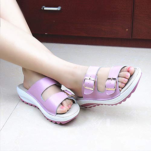 Vectry Zapatos Mujer Verano Sandalias Mujer Plataforma Chancla Mujer Zapatos Mujer Tacon Fiesta Baratos Zapatos Mujer Planos Zapato Mujer Verano Zapatos Mujer Casual Rosa