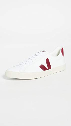 VEJA Esplar Logo Zapatillas Moda Hommes Blanco/Rojo - 43 - Zapatillas Bajas